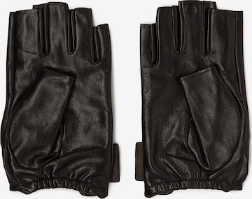 Mănuși cu degetele goale de la Karl Lagerfeld pe negru