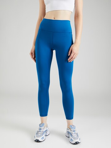 UNDER ARMOUR Skinny Sporthose 'Meridian' in Blau: predná strana