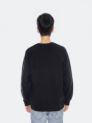 Sweat-shirt 'High Life Low Levels' EDWIN en noir