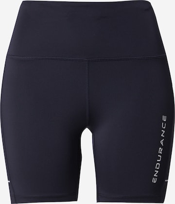 ENDURANCE Скинни Спортивные штаны 'Energy' в Черный: спереди