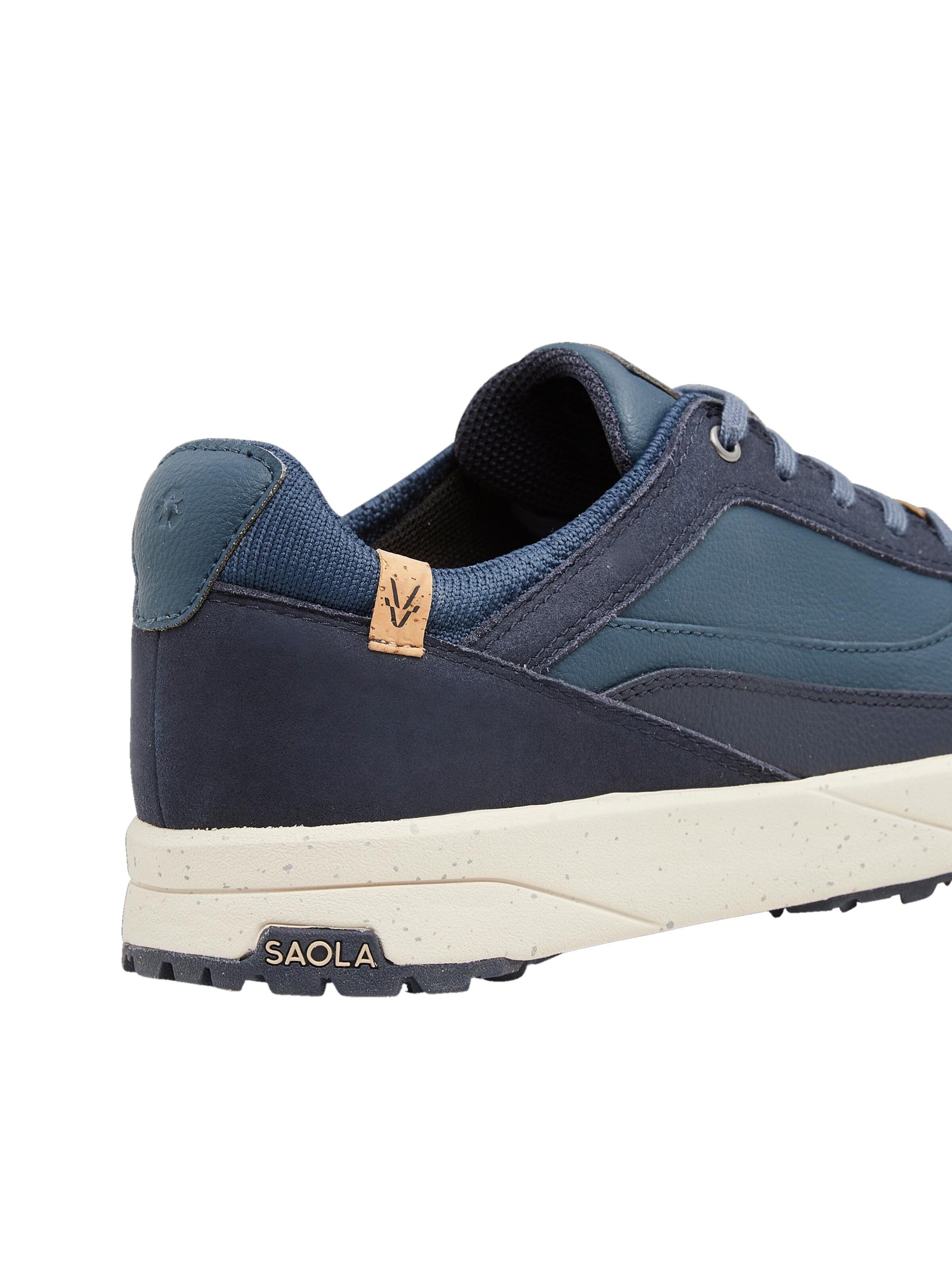 SAOLA Low shoe 'Quito Waterproof W Navy' in Blue