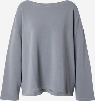 AMERICAN VINTAGE Sweatshirt 'HAPYLIFE' in Grey: front