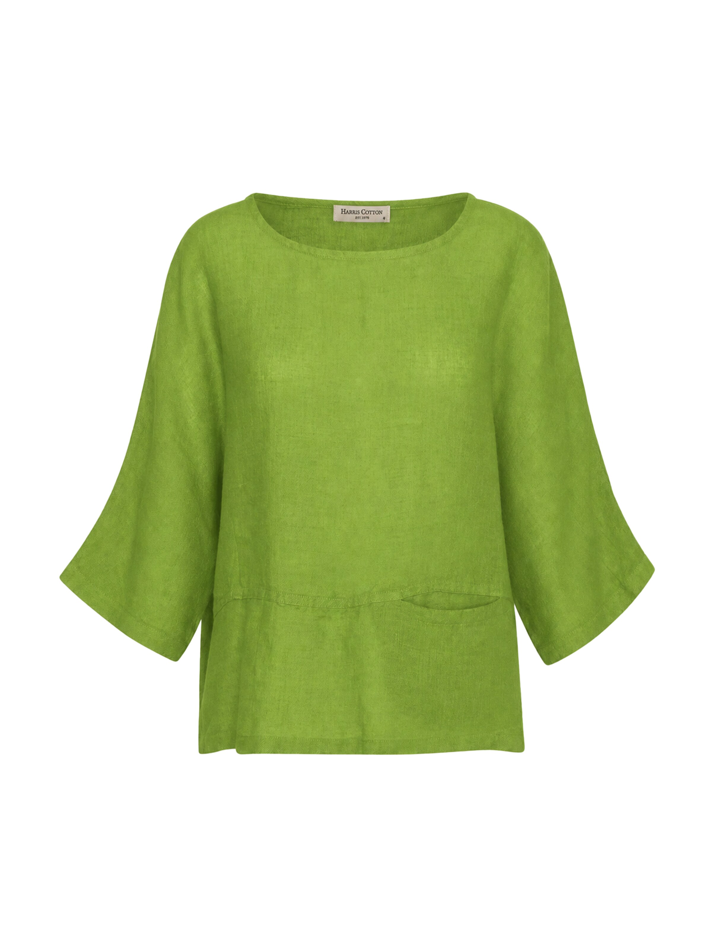 Haris Cotton Blouse 'Haris Cotton' in Green: front