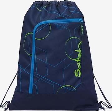 Satch Gym Bag 'Sportbeutel Sportbeutel' in Blue: front
