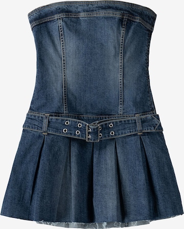 Bershka Dress in Blue: front