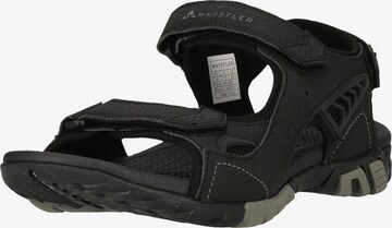Whistler Sandalen 'Tegale' in Zwart: voorkant