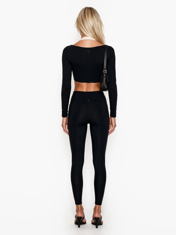 GOD SAVE QUEENS Slimfit Leggings 'Second Skin Studio High-Waisted Legging' in Grijs