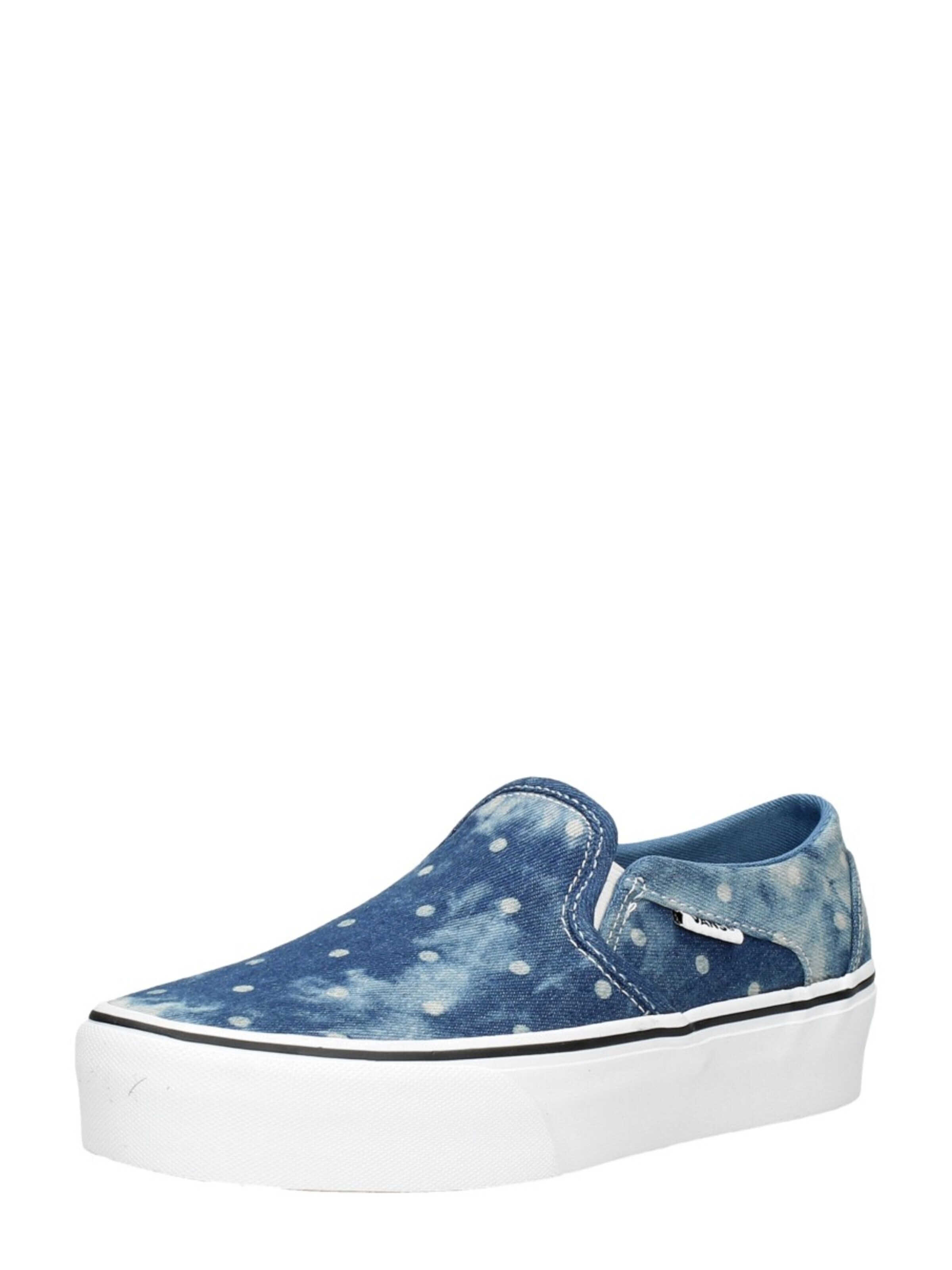 Chaussure basse 'Asher Platform' VANS en bleu