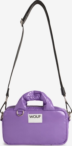 Wouf Handtas 'Glossy' in Lila: voorkant