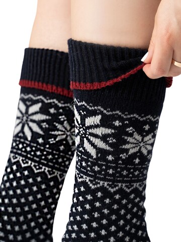 HomeOfSocks Socks 'HOSFlag47' in Blue
