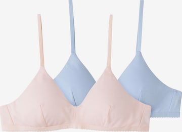T-shirt Reggiseno di LMTD in blu: frontale