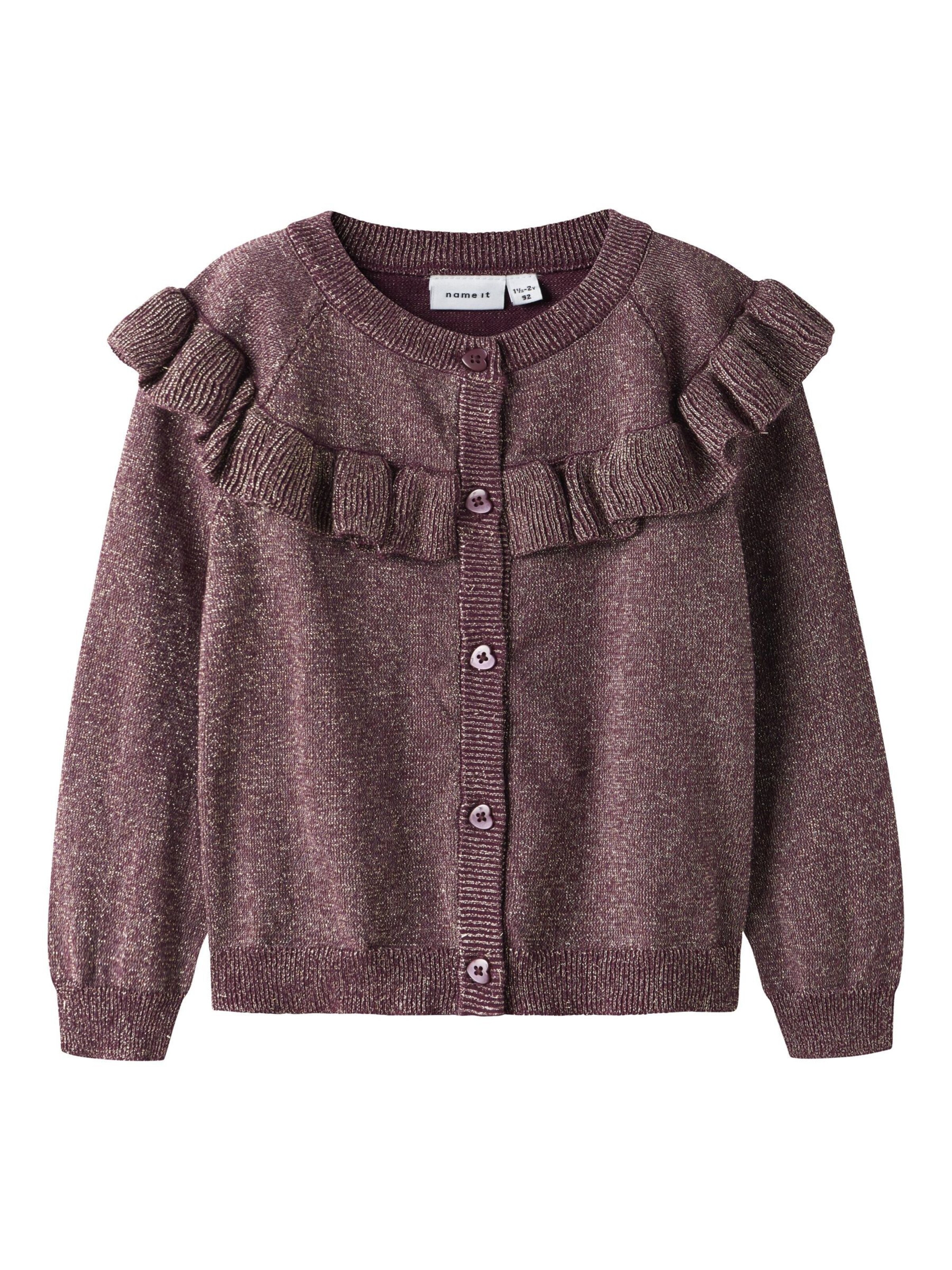 NAME IT Cardigan i rød: forside