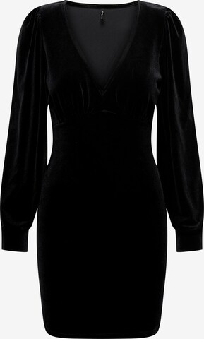 Robe 'SMOOTH' ONLY en noir : devant