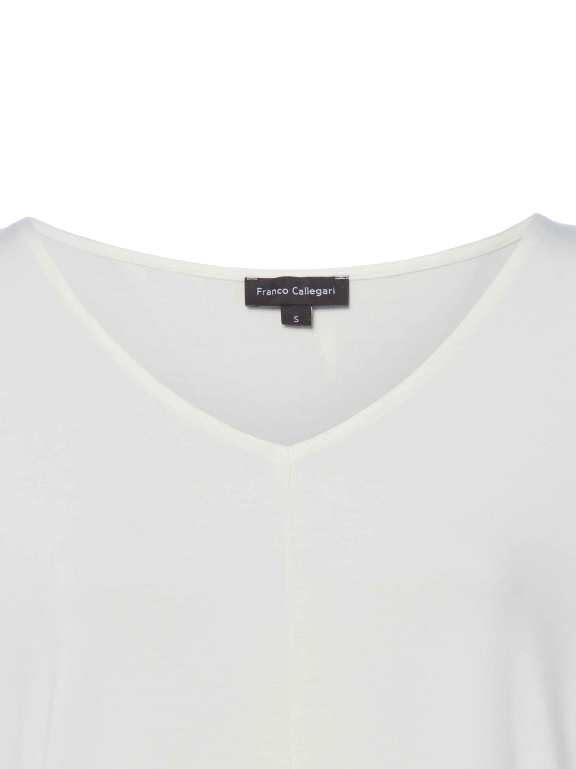 T-shirt Franco Callegari en blanc