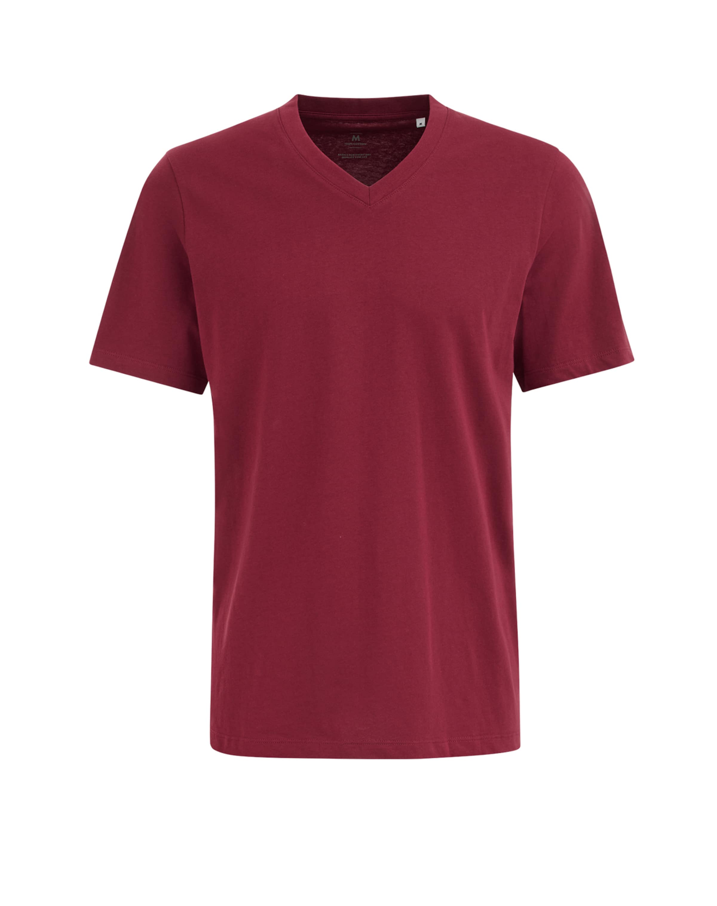 WE Fashion T-shirt i röd: framsida