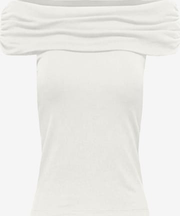 ONLY Koszulka w kolorze biały: przód
