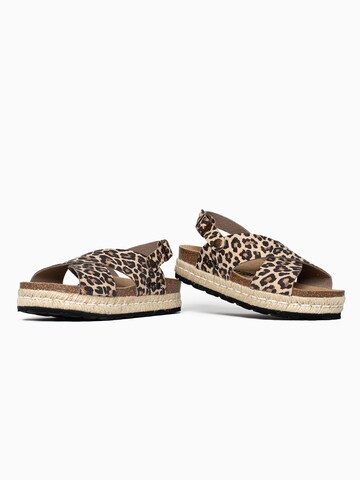 Sandalo con cinturino 'Leida' di Bayton in beige