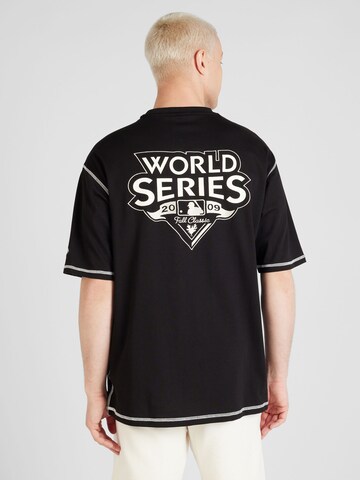 NEW ERA Μπλουζάκι 'World Series' σε μαύρο
