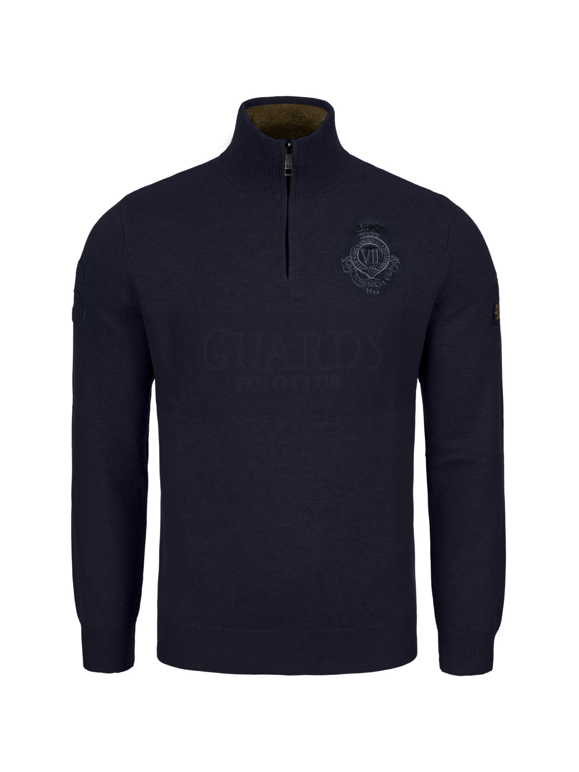 Pullover 'MBSG30' di La Martina in blu: frontale