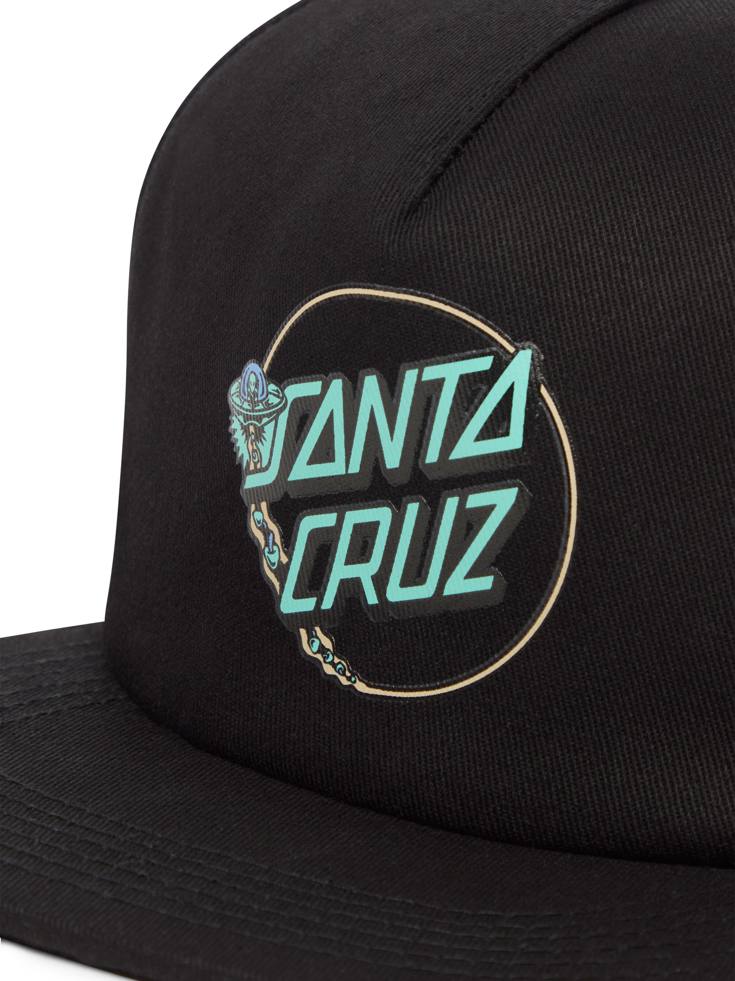 Santa Cruz Cap 'Winkowski Ufo Dot' in Schwarz