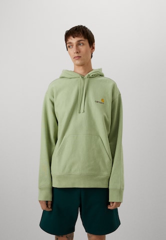 Carhartt WIP - Sweatshirt em verde: frente