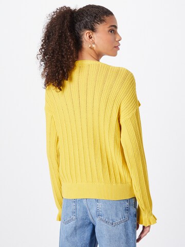 UNITED COLORS OF BENETTON Sweater in Yellow