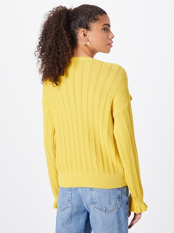 UNITED COLORS OF BENETTON Pullover in Gelb