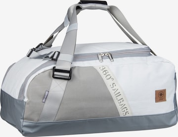 360 Grad Reisetasche 'Container XL' in Weiß: Vorderseite