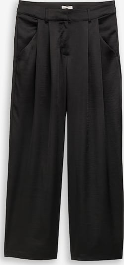 TOM TAILOR Pleat-front trousers 'Lea' in 44/32 in Black, Item view