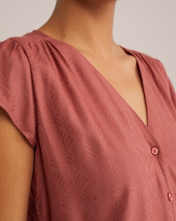 WE Fashion Bluse i brun