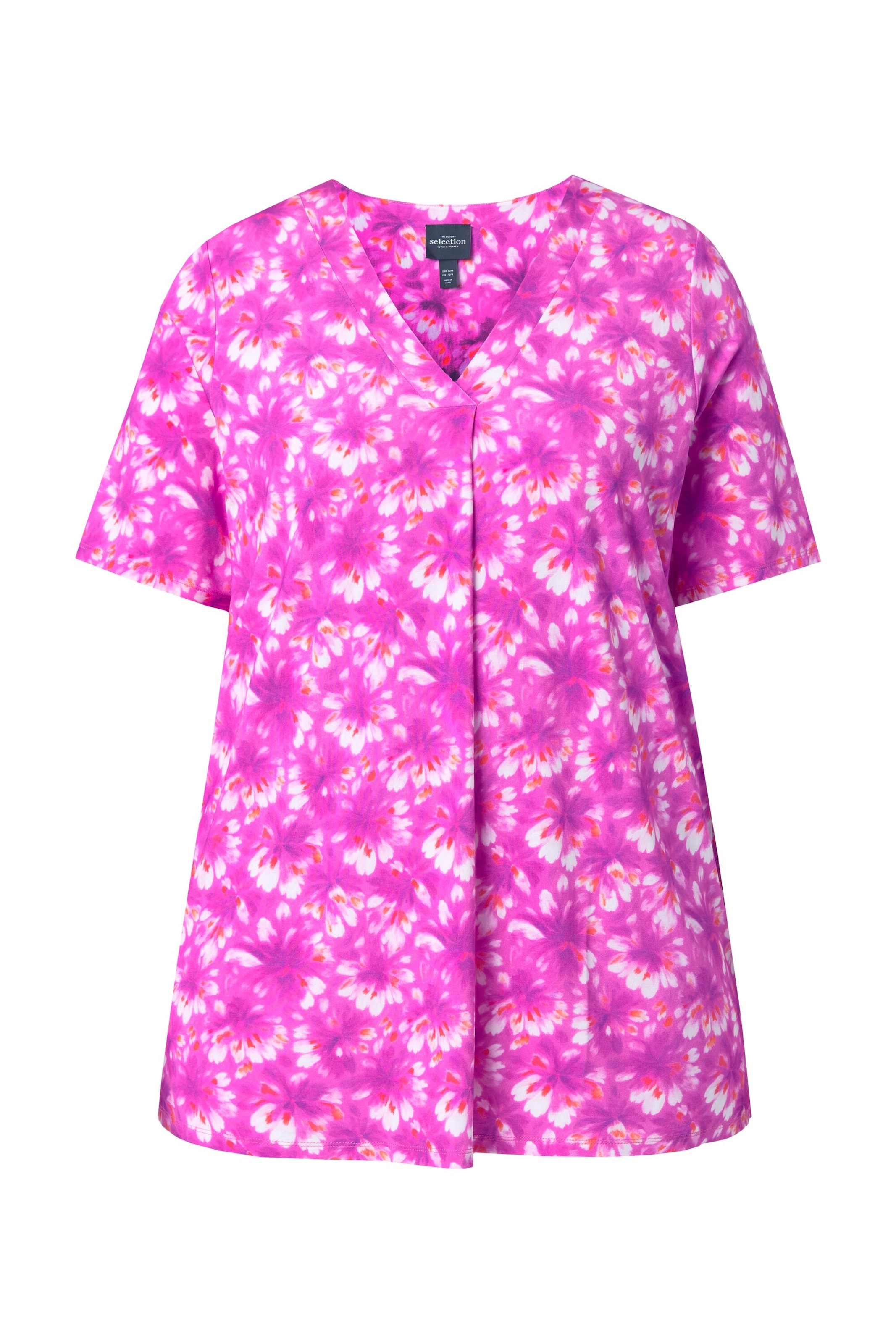 Ulla Popken Shirt in Purple: front