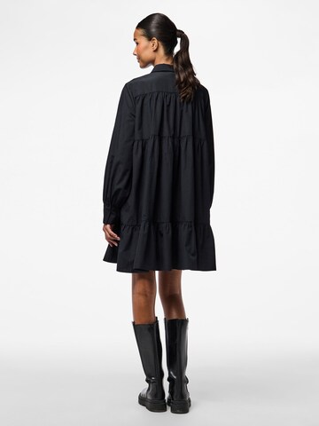 PIECES Shirt dress 'PCNalle' in Black