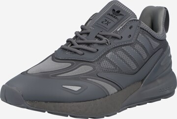 Baskets basses 'Zx 2K Boost 2.0' ADIDAS ORIGINALS en gris : devant