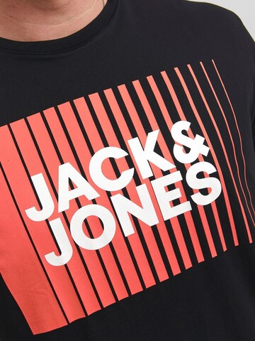 Jack & Jones Plus Shirt in Black