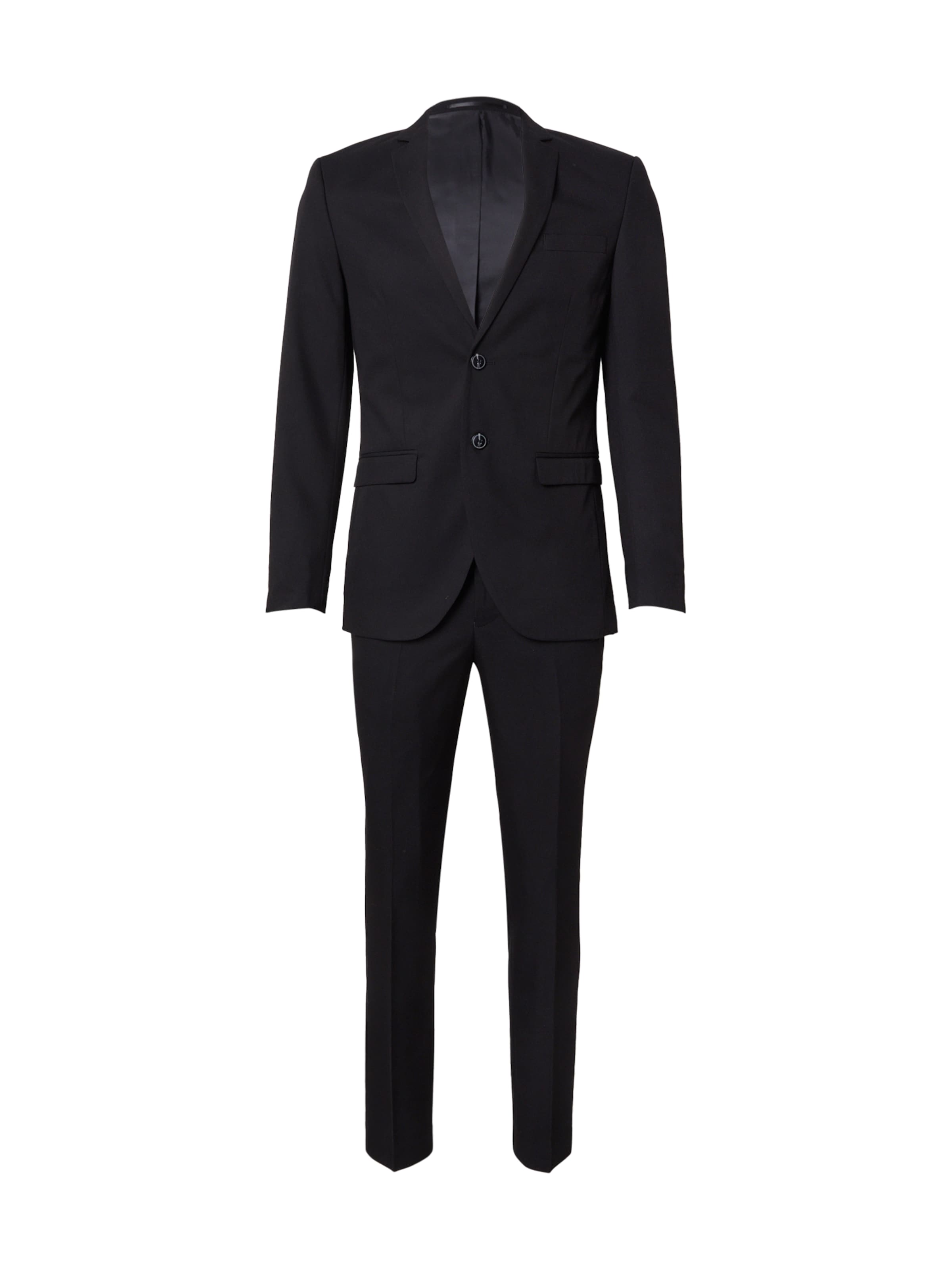 JACK &amp; JONES Slimfit Pak &#x27;JJFranco&#x27; in Zwart: voorkant