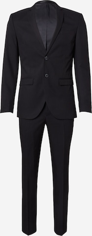 Slimfit Completo 'JJFranco' di JACK & JONES in nero: frontale