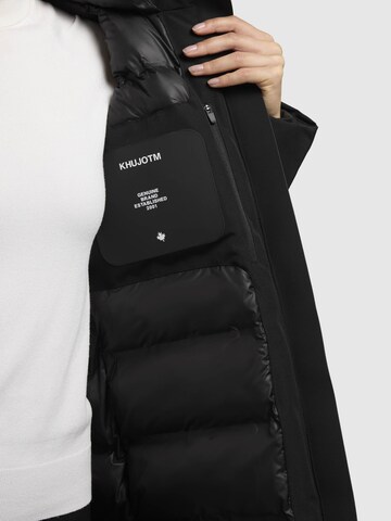 khujo Winter Jacket ' CHARLYN5 ' in Black