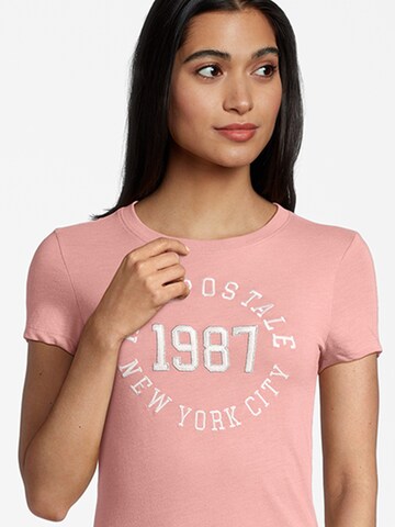 AÉROPOSTALE Tričko 'JKI 1987' – pink