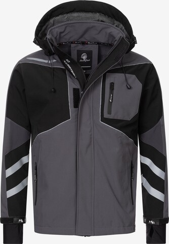 Rock Creek Outdoor jacket in Grey: front