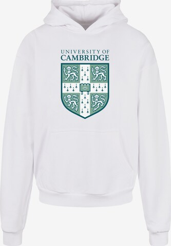 Felpa 'University Of Cambridge' di Merchcode in bianco: frontale