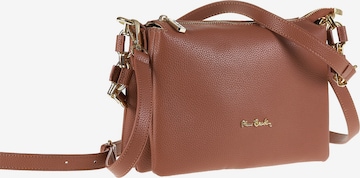 PIERRE CARDIN Shoulder Bag in Brown: front