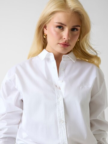 GUESS Bluse in Weiß