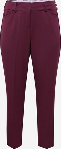 Fransa Regular Pantalon 'Nola' in Rood: voorkant