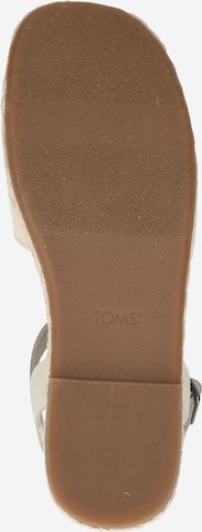 TOMS Sandale in Weiß