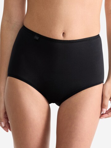SLOGGI Slip '24/7 Cotton'‌‌‌‌ in Schwarz: Vorderseite