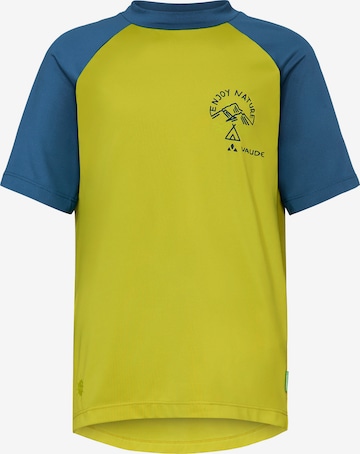 VAUDE Performance shirt 'Solaro' in Yellow: front