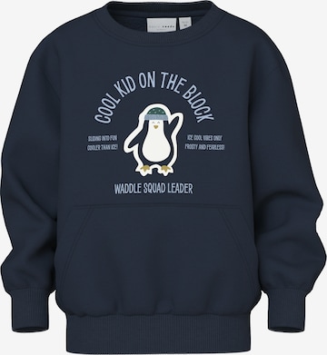 zils NAME IT Sportisks džemperis 'NMMVUGO': no priekšpuses