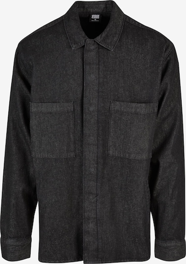 Urban Classics Hemd in black denim, Produktansicht