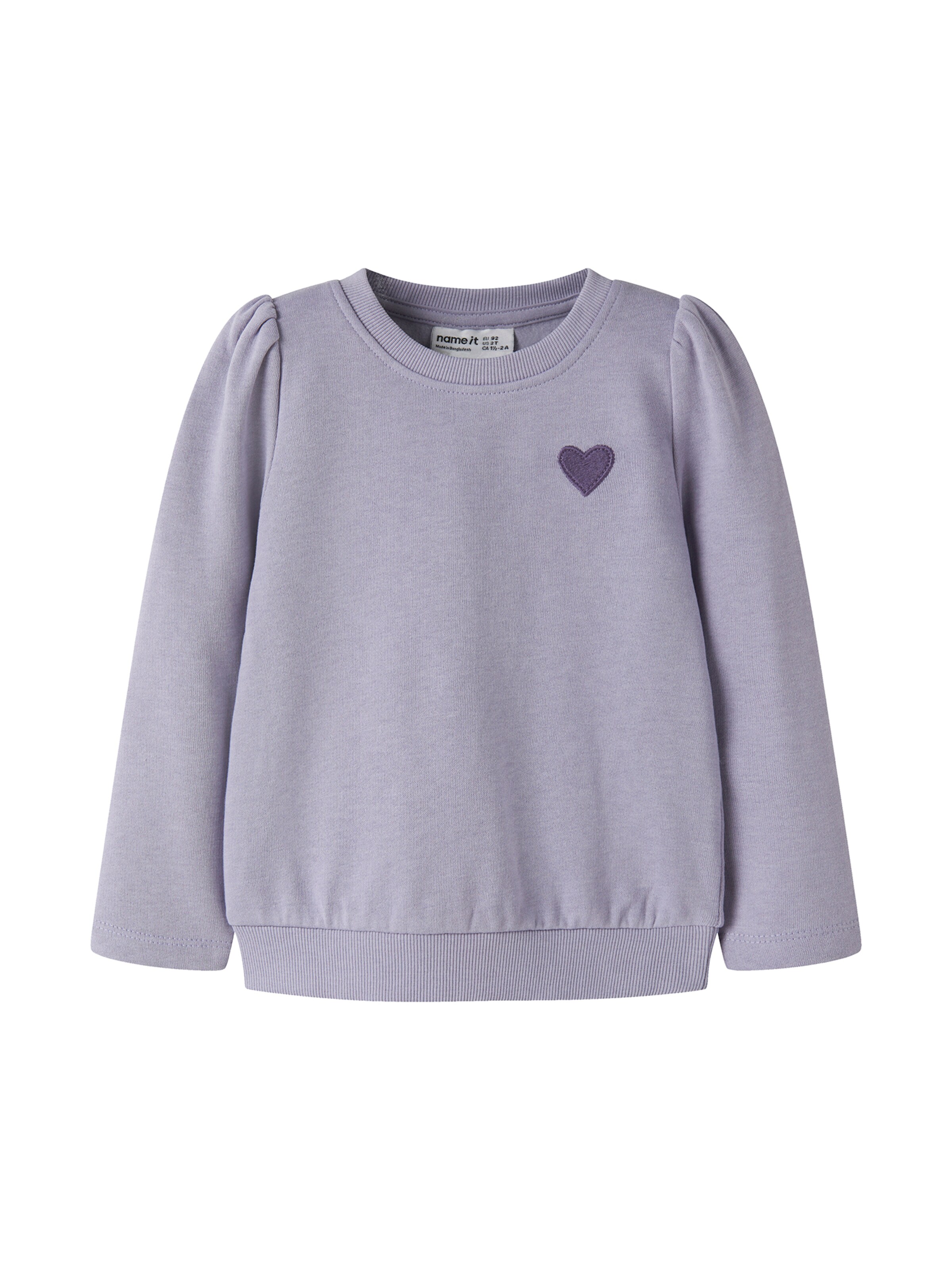NAME ITSweater majica 'NMFVIMA' - ljubičasta boja: prednji dio