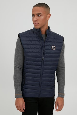 INDICODE JEANS Vest 'DAVIDE' in Blue: front